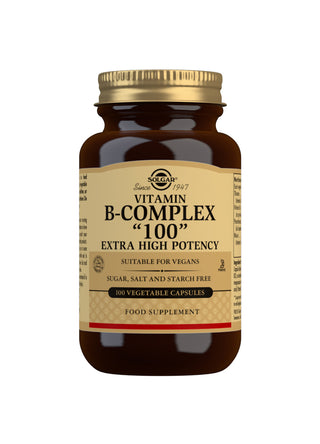 Vitamin B-Complex 100 Extra High Potency 50 capsules