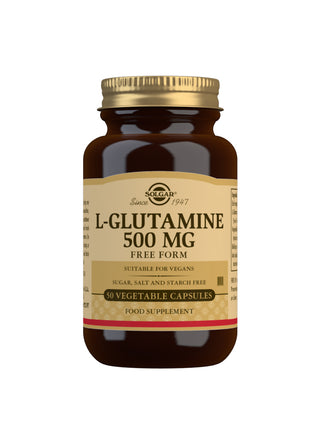 SOLGAR L-Glutamine 500mg 50 capsules
