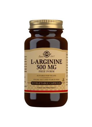 SOLGAR L-Arginine 500mg 50 capsules