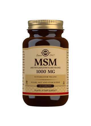 SOLGAR MSM 1000mg 60 tablets