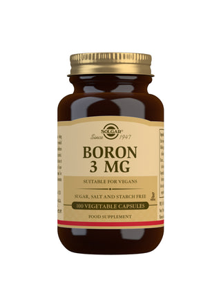 SOLGAR Boron 3mg 100 capsules