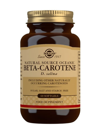 SOLGAR Natural Source Oceanic Beta Carotene 60 capsules
