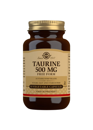 SOLGAR Taurine 500mg 50 capsules