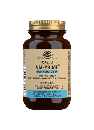 SOLGAR Formula VM-Prime for Adults 50 Plus 60 tablets