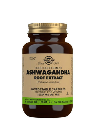 SOLGAR Ashwagandha Root Extract 60 capsules