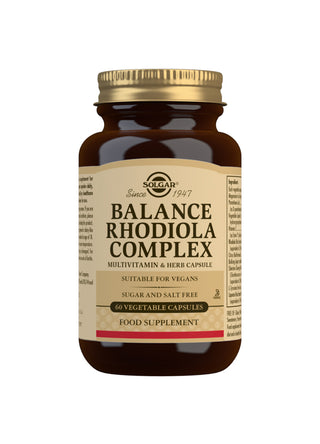 SOLGAR Balance Rhodiola Complex 60 Capsules