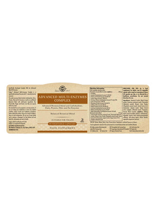 Advanced Multi-Enzyme Complex 90 Capsules