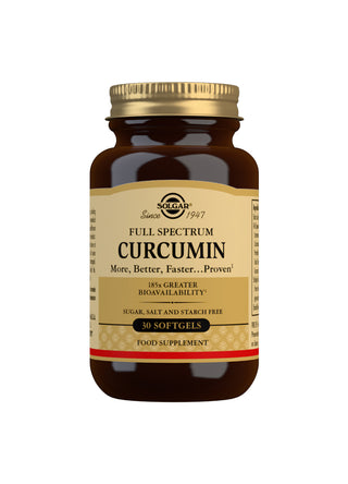 SOLGAR Full Spectrum Curcumin 185x 30 capsules