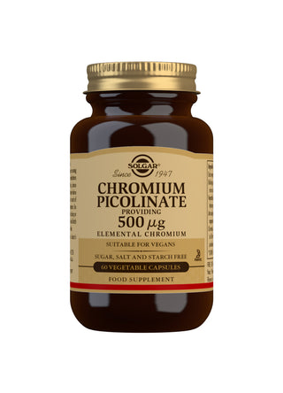 SOLGAR Chromium Picolinate 500µg 60 tablets