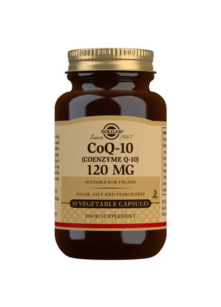 SOLGAR CoQ-10 (Coenzyme Q-10) 120mg 30 capsules