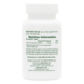 Potassium Iodine 150µg 100 tablets