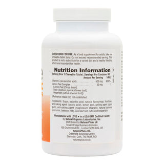 Immune Vitamin C 500mg Chewables 60 pieces