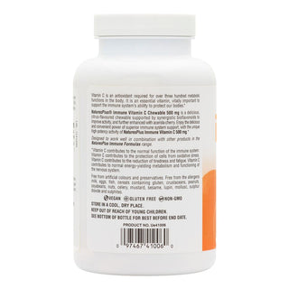 Immune Vitamin C 500mg Chewables 60 pieces
