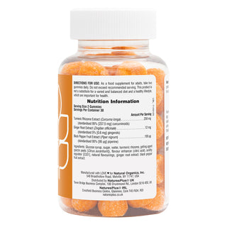 Turmeric Gummies 60 pastilles