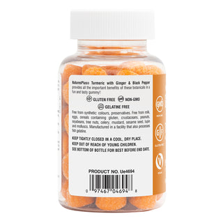 Turmeric Gummies 60 pastilles