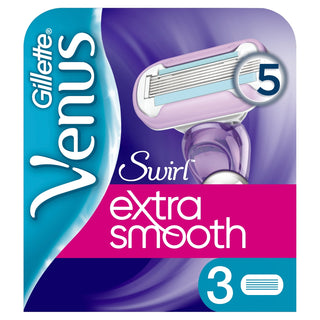 VENUS Extra Smooth Swirl Women's Razor Blades 3 units