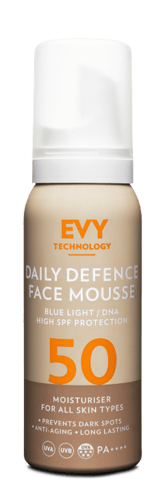 EVY TECHNOLOGY Daily Defence Face Mousse SPF-50 75ml