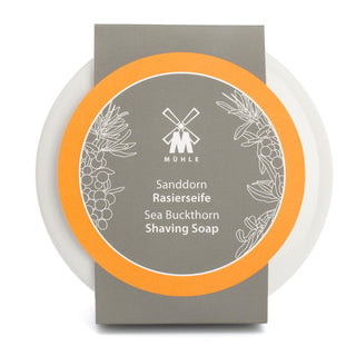 Shave Care, Porcelain Dish Incl. Sea Buckthorn Shaving Soap 65g