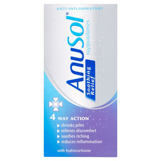 ANUSOL Soothing Relief 12 suppositories