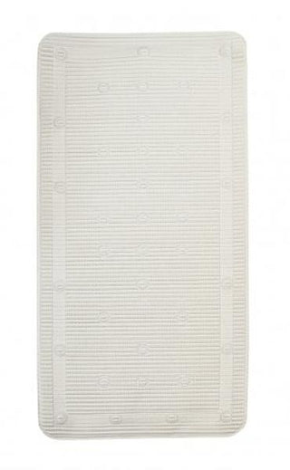 Anti-Slip Bath Mat - 43 X 90cm White