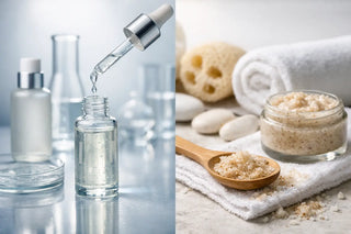Chemical Exfoliants Versus Physical Scrubs
