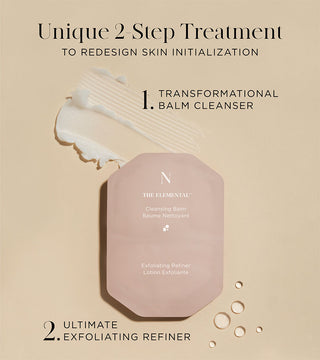 The Elemental Cleansing Balm And Exfoliating Refiner Refill 30 doses