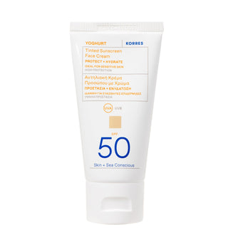 Yoghurt Tinted Sunscreen Face Cream SPF-50 50ml
