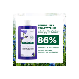 Anti-Yellowing Shampoo With Organic Centaury 400ml