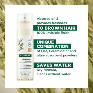 Extra-Gentle Dry Shampoo - All Hair Types - with Oat & Ceramide 150ml