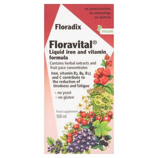 Floravital Liquid Iron and Vitamin Formula 500ml