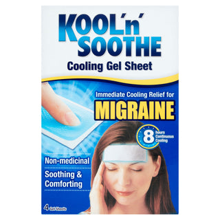 Migraine Soft Gel Sheets For Adults 4 sheets