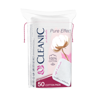 Cotton Pads Pure Effect Square 50 Pads