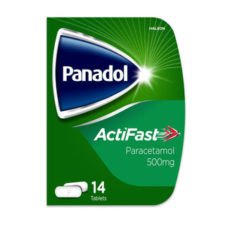 Actifast Paracetamol 500mg 14 tablets