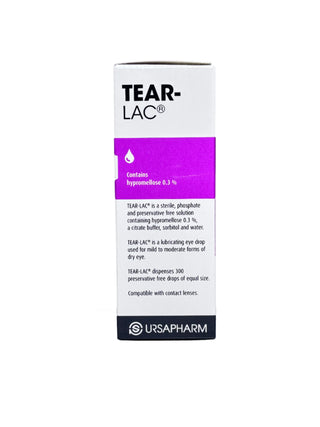 Tear-Lac Soothing Eye Drops 10ml