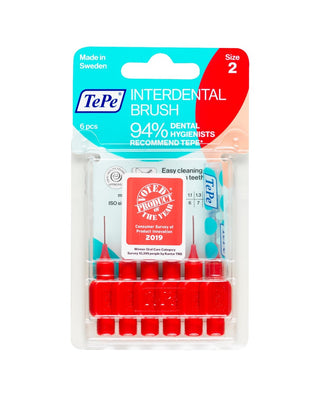 Interdental Brushes Red 0.5mm 6 units