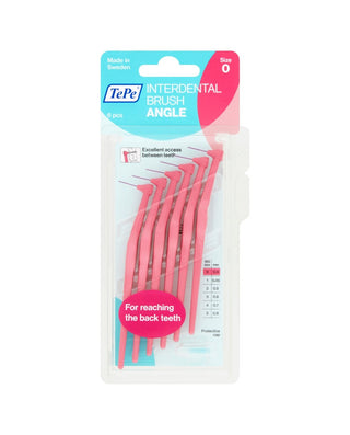 Interdental Brush Angle Pink 0.4mm 6 units