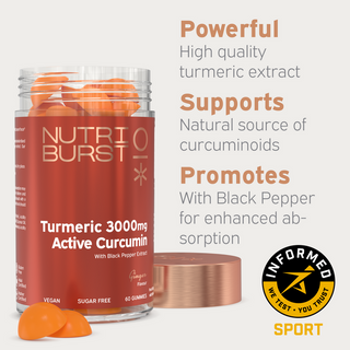 Turmeric 3000mg 60 gummies