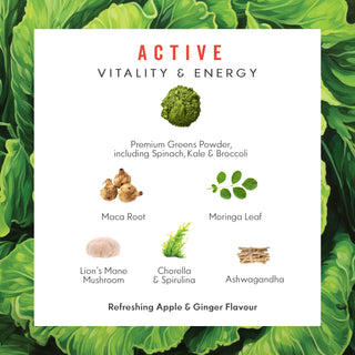Active Super Greens Powder Pouch 120g