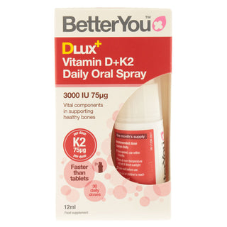 DLux+ Vitamin D+K2 Oral Spray 12ml