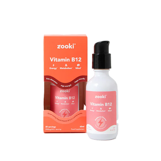 Vitamin B12 Raspberry Pump Bottle 60ml
