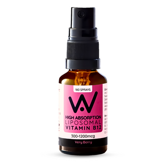 Vitamin B12 Methycobalamin (300 - 1200μg) - Liposomal Spray - Very Berry Flavour 25ml