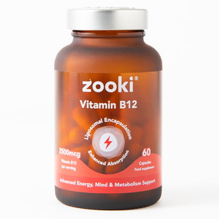 Liposomal Vitamin B12 2500ug Capsules - 30 Day Supply 60 Capsule