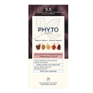 Phytocolor Kit 5.5 Light Mahogany Brown