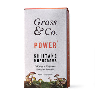 Power Shiitake Mushrooms With Holy Basil + Iron 60 Capsule