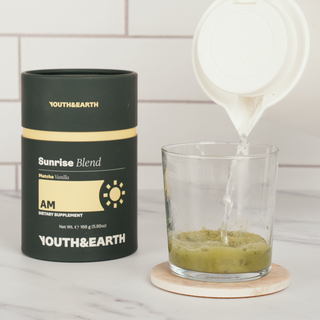 AM: Sunrise Blend, Vanilla Matcha 14 Sachet