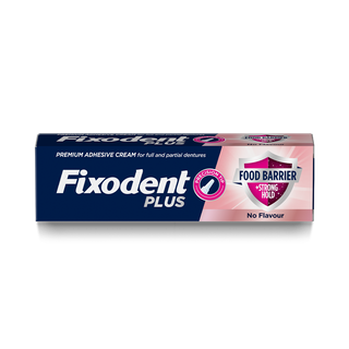 Plus Food Barrier Premium Denture Adhesive Cream 40g