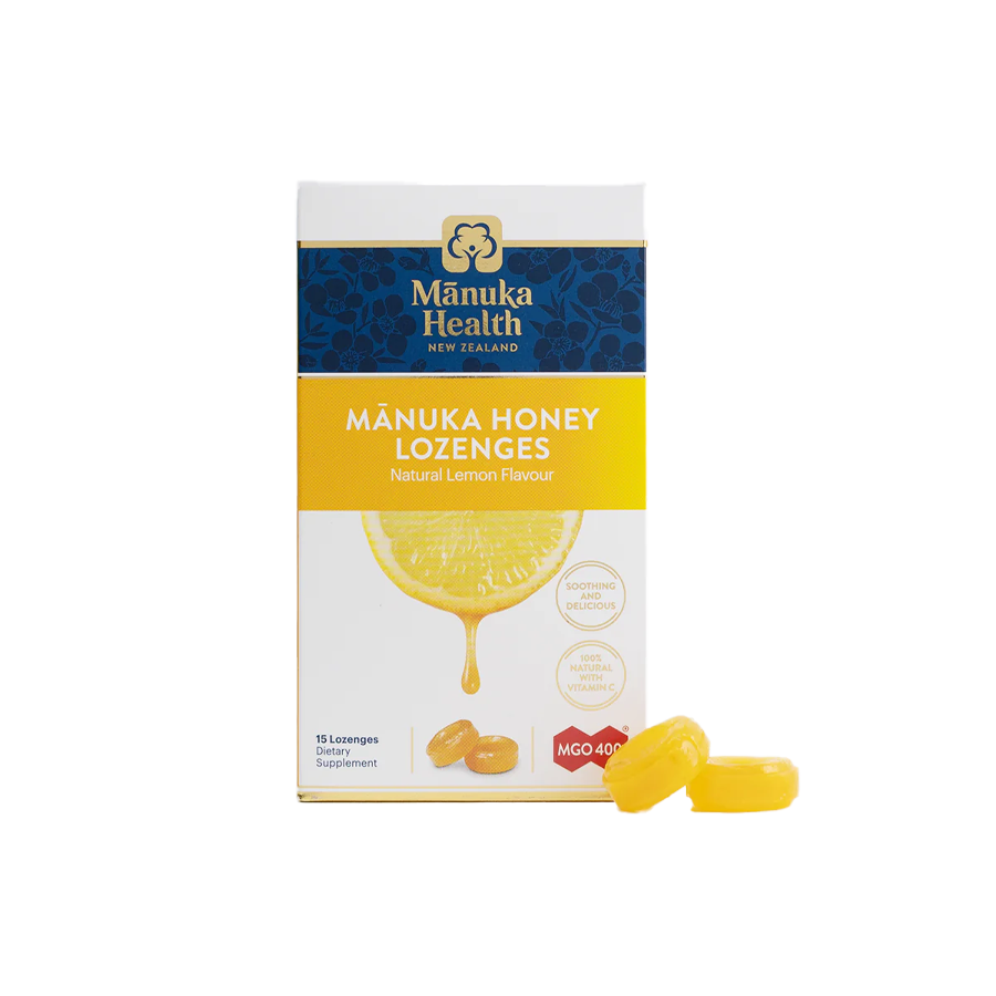 Manuka Health Manuka Honey & Lemon Lozenges 65 Grams – John Bell & Croyden