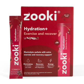 Hydrate+ Exercise & Recover, Cherry Flavour 30 Sachet