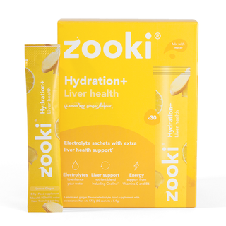 Hydrate+ Liver Health, Lemon Ginger Flavour 30 Sachet