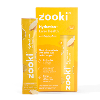 Hydrate+ Liver Health, Lemon Ginger Flavour 7 Sachet